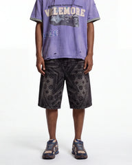 Vale Forever Spade Jorts Black