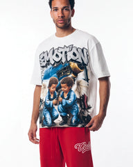 Mixed Emotions Airborne Tee White