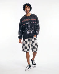 Vale Forever Concrete Cross L/S Tee Black