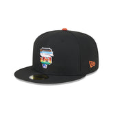 San Francisco Giants Turn Back the Clock Black 59FIFTY Fitted Hat