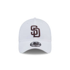 San Diego Padres Optic White 39THIRTY Stretch Fit Hat
