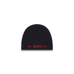 Atlanta Braves Mini Fan Kids Skull Knit Hat