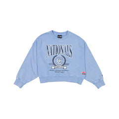 Washington Nationals City Connect Women's Distressed Crewneck