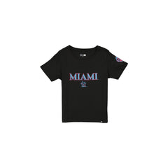 Miami Marlins City Connect Women's Black T-Shirt
