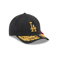 Alpha Industries x Los Angeles Dodgers Black 9FORTY M-Crown A-Frame Snapback Hat