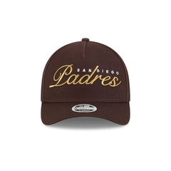 San Diego Padres Metallic Women's 9FORTY M-Crown A-Frame Snapback Hat