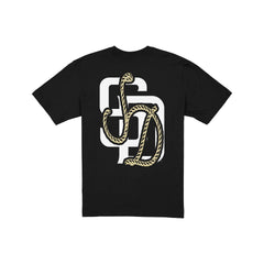 San Diego Padres Lasso Black T-Shirt