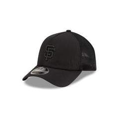 San Francisco Giants 2026 Batting Practice Black 9FORTY APEX Trucker Hat