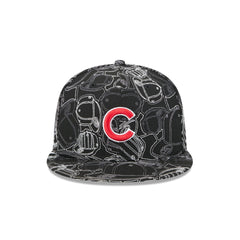 Chicago Cubs Cap Scramble 59FIFTY Fitted Hat