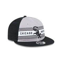 Chicago White Sox Team Stripes Retro Crown 9FIFTY Snapback Hat