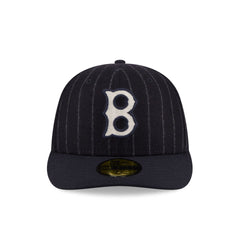 Boston Red Sox Pinstripe Merino & Cashmere Moon 59FIFTY Fitted Hat