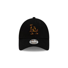 Los Angeles Dodgers Animal Print Women's Black 9FORTY Adjustable Hat