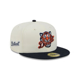 Detroit Tigers Deceptor Chrome White 59FIFTY Fitted Hat