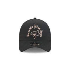 Toronto Blue Jays Gothic Lettering 9FORTY A-Frame Snapback Hat