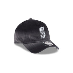 Seattle Mariners Washed Black Denim 9FORTY A-Frame Unstructured Snapback Hat