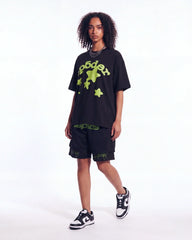 Sp5der Mesh Double Layer Shorts Onyx