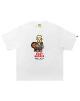 Bape x WWE Cody Rhodes Baby Milo Relaxed Fit Tee White