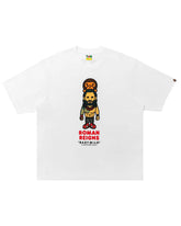 Bape x WWE Roman Reigns Baby Milo Relaxed Fit Tee White