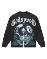 Godspeed 8Ball CP L/S Tee Black