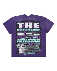 Hellstar Goggles Tee Purple