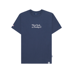 New York or Nowhere x New York Yankees Navy Motto Short-Sleeve T-Shirt