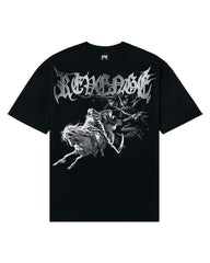 Revenge Chrome Horseman Tee Black/Silver