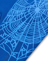 Sp5der Wait 5 Hoodie Blue