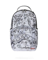 Sprayground Doodles Over Math Homework Backpack