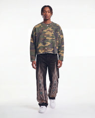 Saint Vanity Camo Crewneck