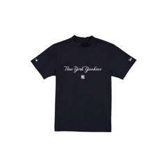 New York Yankees Mockneck Navy T-Shirt