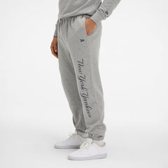 New York Yankees Relaxed Heather Gray Fleece Pants