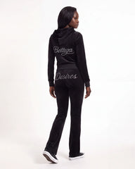 Bottega Desires Women’s Velour Sweatpants Black