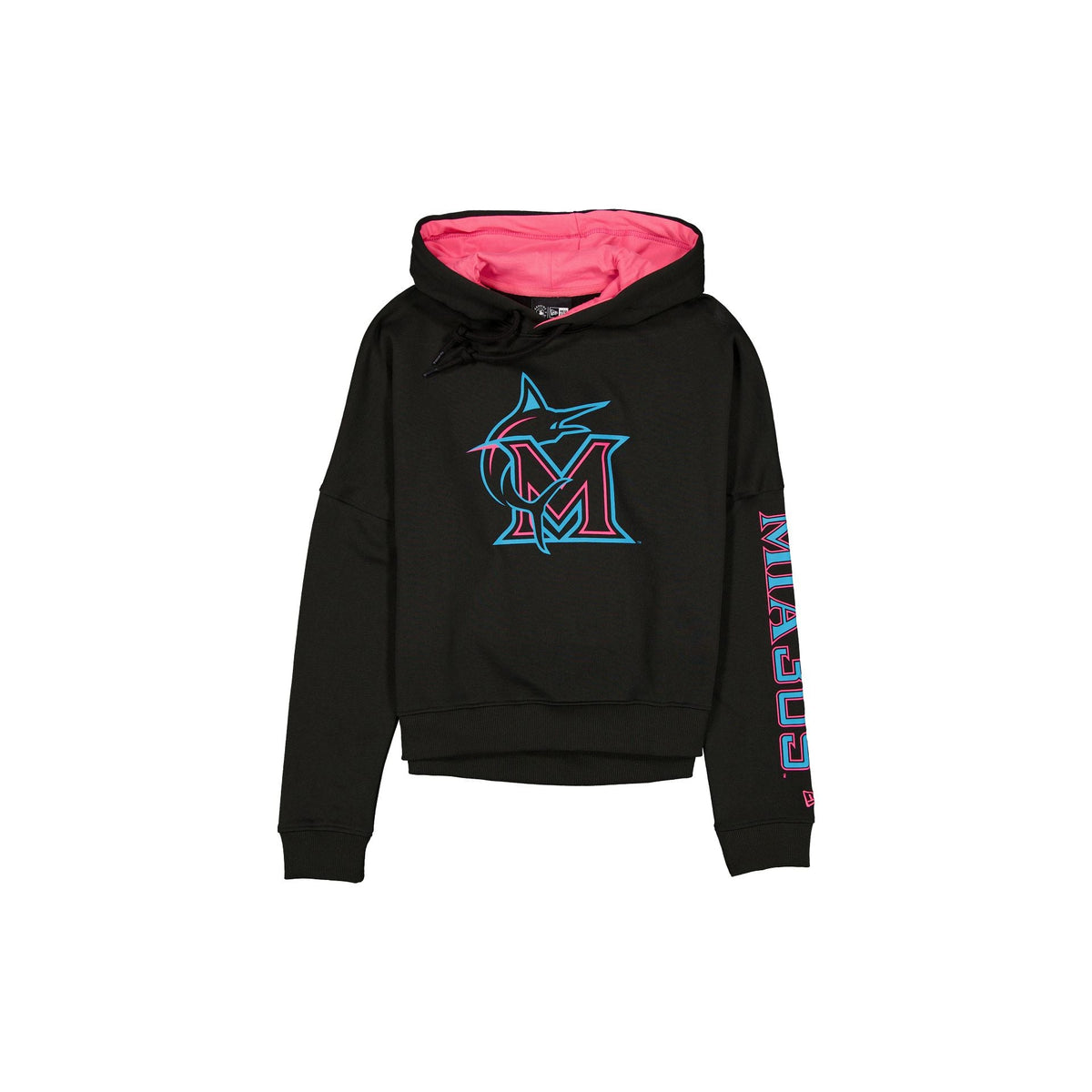 Miami Marlins City Connect Women's Black Hoodie