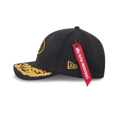 Alpha Industries x Arizona Diamondbacks Black 9FORTY M-Crown A-Frame Snapback Hat