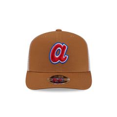 Atlanta Braves Bronze 9SEVENTY Trucker Hat