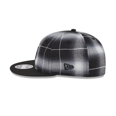 New York Mets Black and White Plaid Retro Crown 9FIFTY Snapback Hat