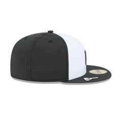 San Diego Padres 2026 Clubhouse Black & White 59FIFTY Fitted Hat