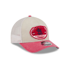 St. Louis Cardinals Frayed 9FORTY M-Crown A-Frame Trucker Hat