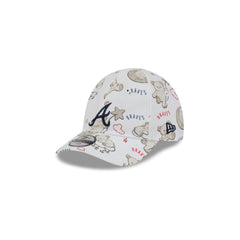 Atlanta Braves Teddy Kids 9TWENTY Adjustable Hat
