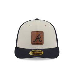 Atlanta Braves Quilted Low Profile 59FIFTY Fitted Hat