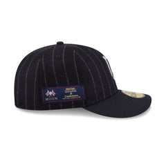 Minnesota Twins Pinstripe Merino & Cashmere Moon 59FIFTY Fitted Hat
