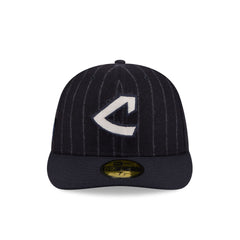 Cleveland Guardians Pinstripe Merino & Cashmere Moon 59FIFTY Fitted Hat