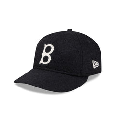 Boston Red Sox Navy Merino & Cashmere Moon Retro Crown 9FIFTY Adjustable Hat