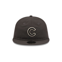 Chicago Cubs Three Looms Nylon Black Retro Crown 9FIFTY Adjustable Hat
