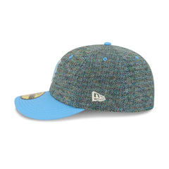 New York Mets Three Looms Tweedy Cotton Radiant Blue 59FIFTY Fitted Hat