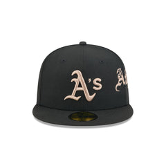 Athletics Gothic Lettering 59FIFTY Fitted Hat