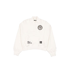 Chicago White Sox Women's Chrome White Quarter Zip