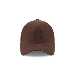 Chicago Cubs Waxed Canvas Brown 59FORTY A-Frame Fitted Hat