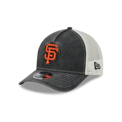 San Francisco Giants Frayed Logo 9FORTY M-Crown A-Frame Trucker Hat