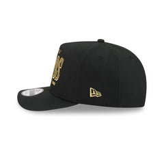 Houston Astros Gold Laurel Black 9FIFTY A-Frame Snapback Hat